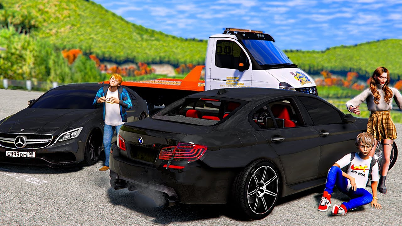 ОПЕРСКАЯ ЕЗДА В GTA 5 - ПЕРЕБОРЩИЛ С КОНДИЦИЯМИ И РАЗБИЛ БМВ М5 Ф10! ДРИФТ НА M5 И CLS63! 🌊ВОТЕР