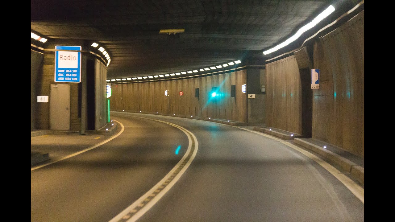 Gotthard Tunnel Durchfahrt Aug 2021 / full Drive Through Switzerland [uncut] Tunnel du Saint-Gothard
