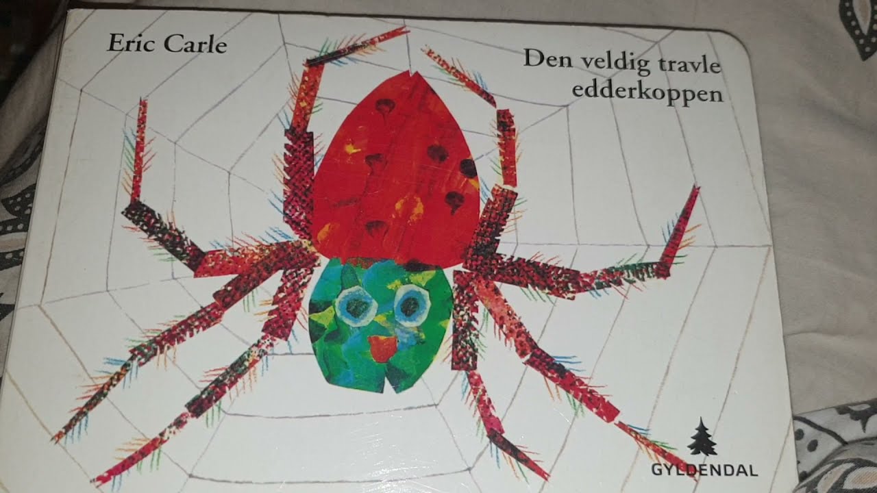 Den veldig travle edderkoppen 🕷🕸 Lesetid for barn 🌞🐎🐄🐑🐐🐖🐕🐈‍⬛🦆🐓🦉