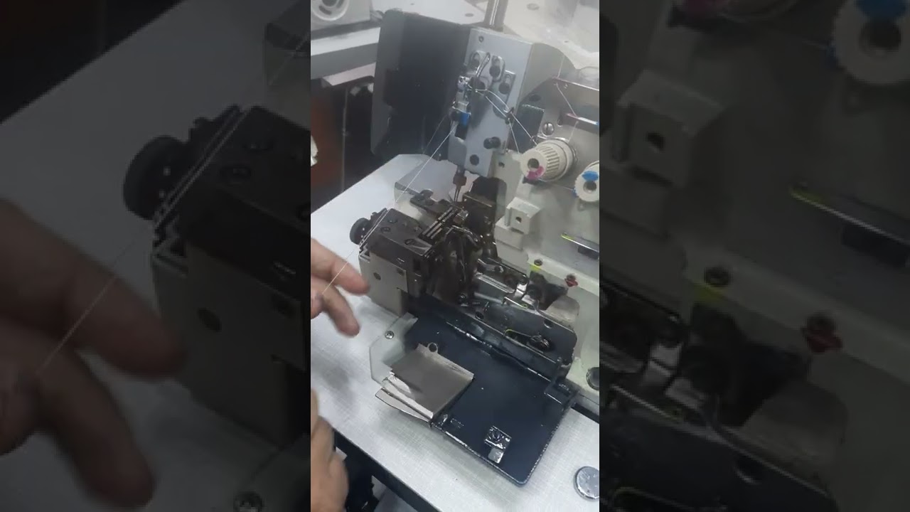 Yeni model typical overlok 4 iplik ip takılışı