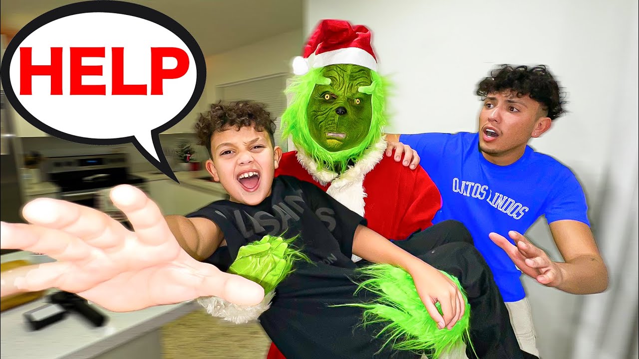 THE GRINCH TOOK MY LITTLE BROTHER!!