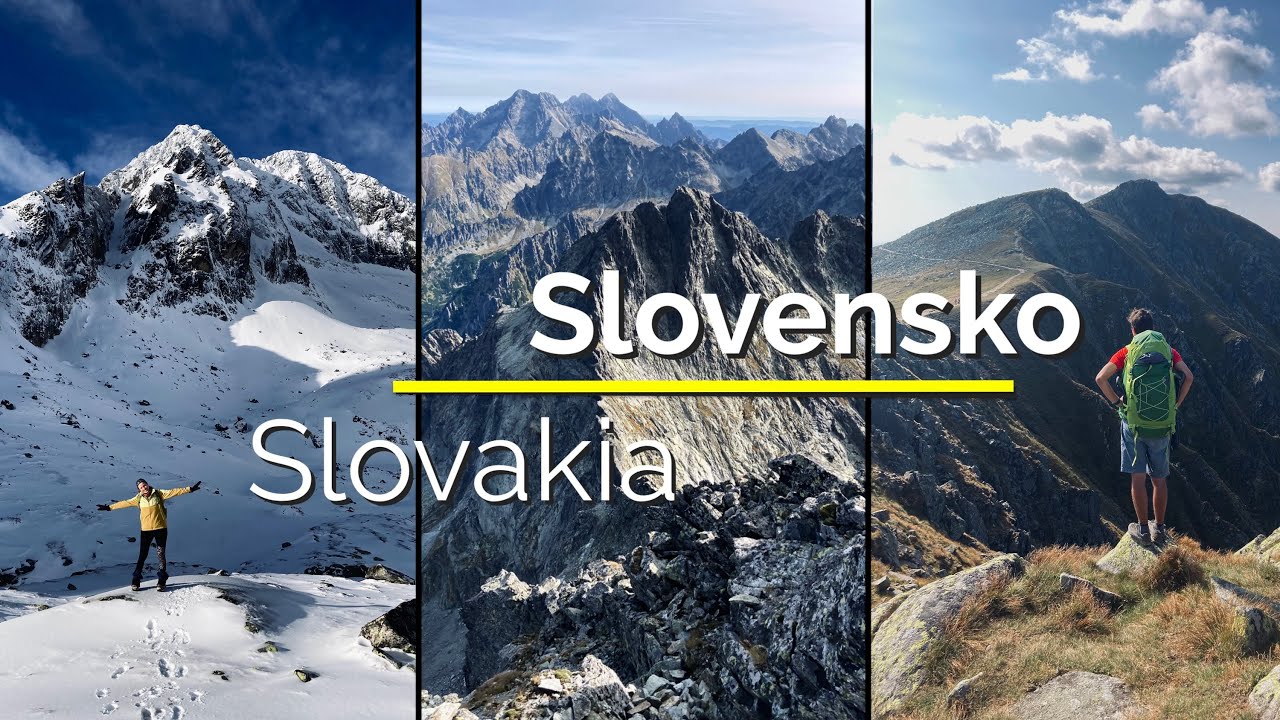 Slovensko - malebn&eacute; pohoria, ktor&eacute; sa oplat&iacute; vidieť [4K]
