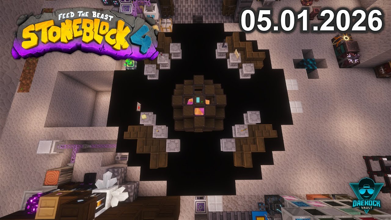 FTB StoneBlock 4 - Stream vom 05.01.2026 [DE] ⚙️ Fusionsreaktor & Antimaterie