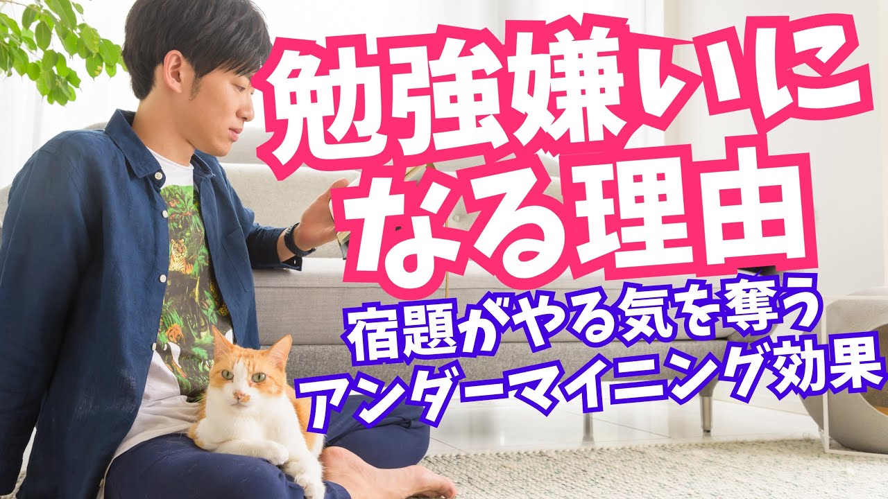勉強効果を激減させるアンダーマイニング効果とは