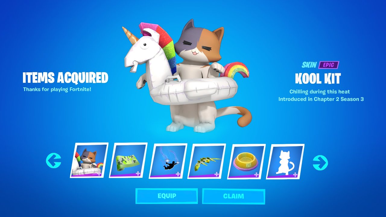 Fortnite Boss Kit Catty Corner Secret Reward Today