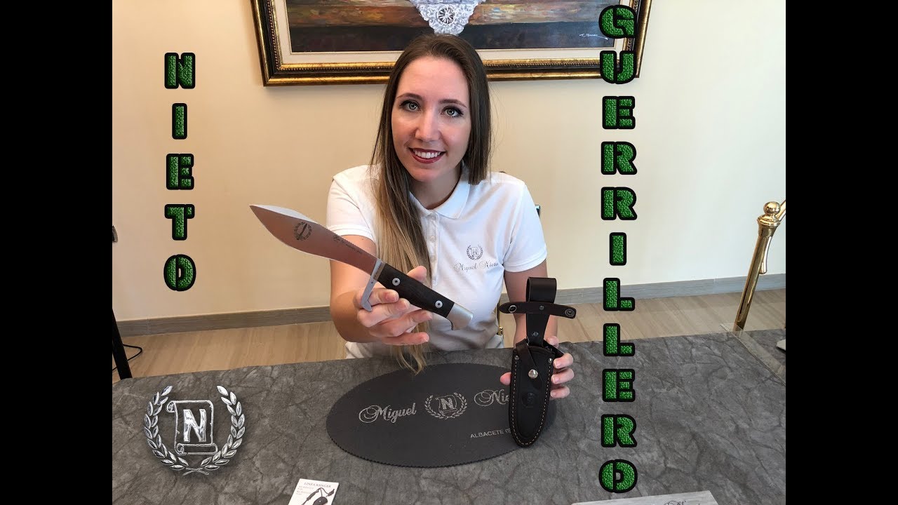 Un cuchillo emblemático de España - Nieto GUERRILLERO