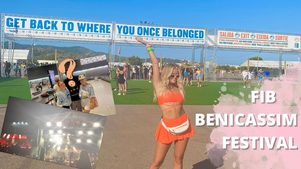 BENICASSIM VLOG || FIB FESTIVAL AND WE MET ONE OF THE BANDS!!