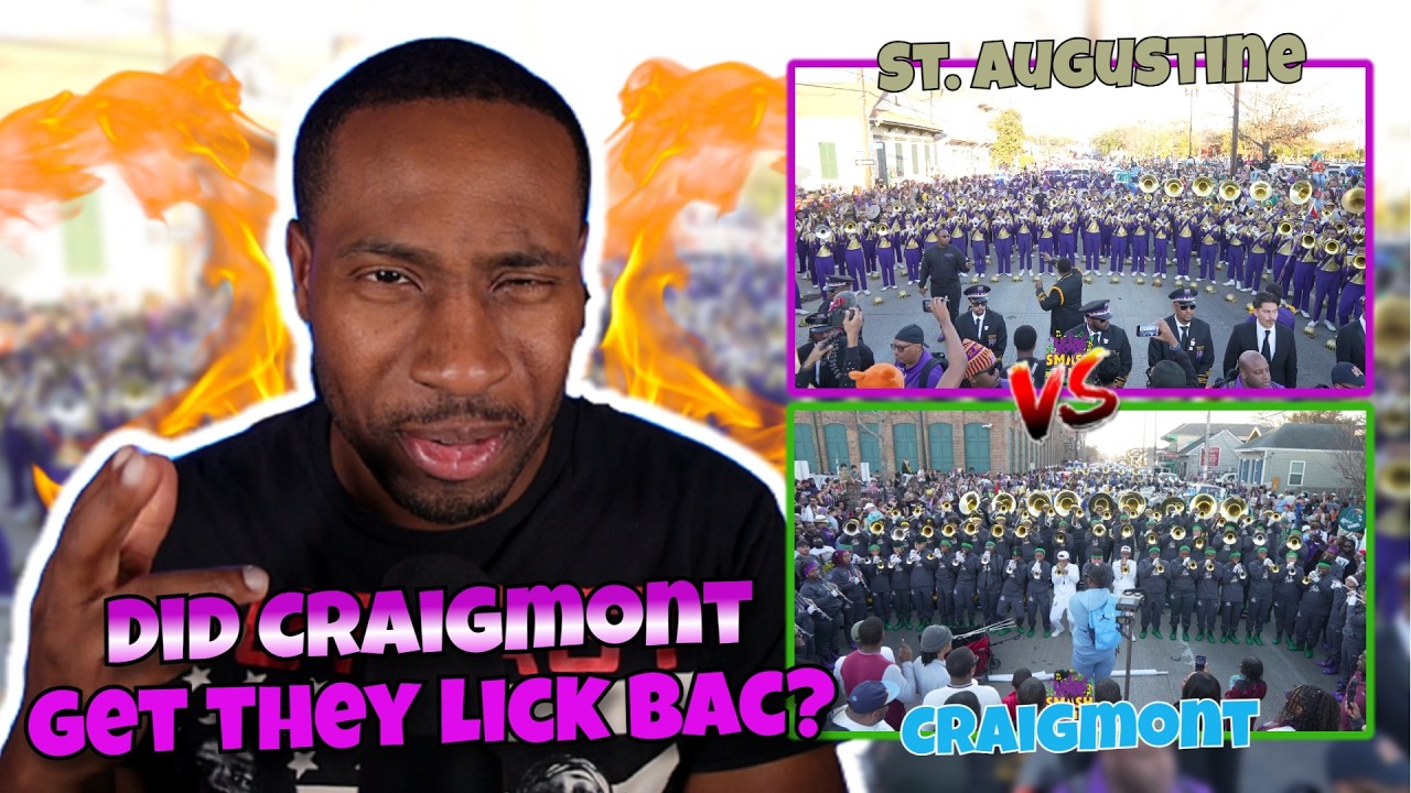 BandHead REACTS to St. Augustine vs Craigmont High School - Krewe of Bacchus (2026)