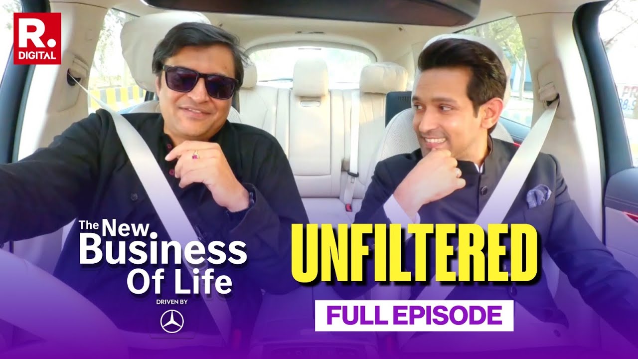 Vikrant Massey Unfiltered With Arnab on a Mercedes-Benz Drive, Exploring The New Business of Life