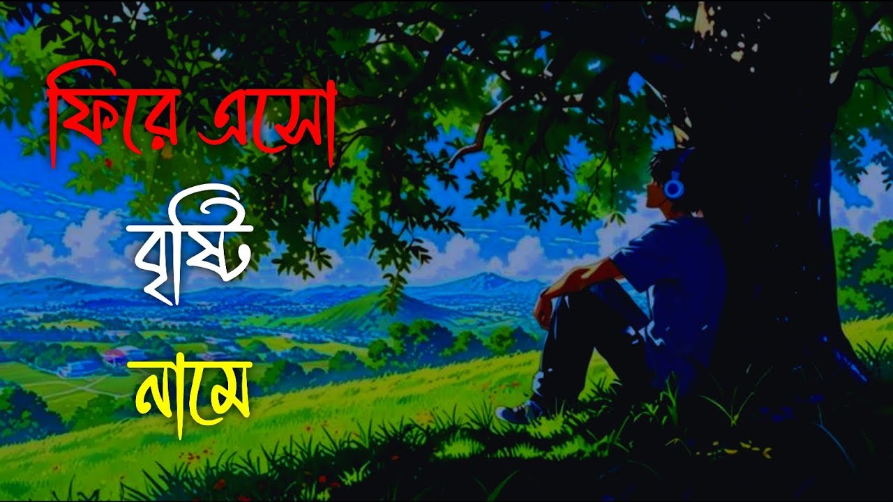 ফিরে এসো বৃষ্টি নামে | Fire esho brishti name | ফিরে এসো বৃষ্টি নামে গান | New song | Bangla song 