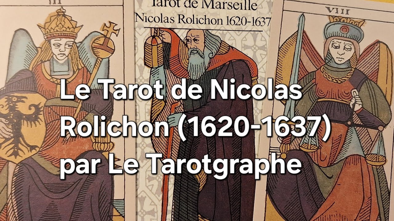 Tarot de Nicolas Rolichon, par Le Tarotgraphe   #tarotdemarseille #tarotNicolasRolichon #tarot #tdm