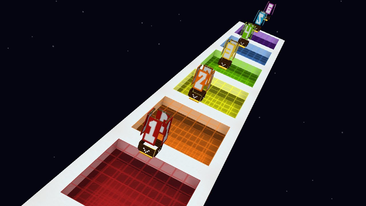 Minecraft Rainbow Jump and Run