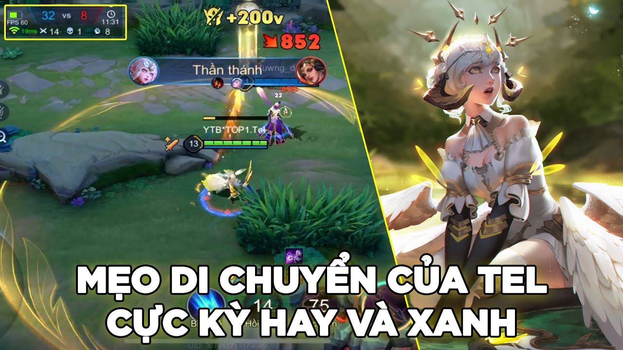 Tel'annas Với Mẹo Di Chuyển Vừa Đánh Vừa Fam Cực Hay, Xanh Không Thể Tưởng Tượng Luôn