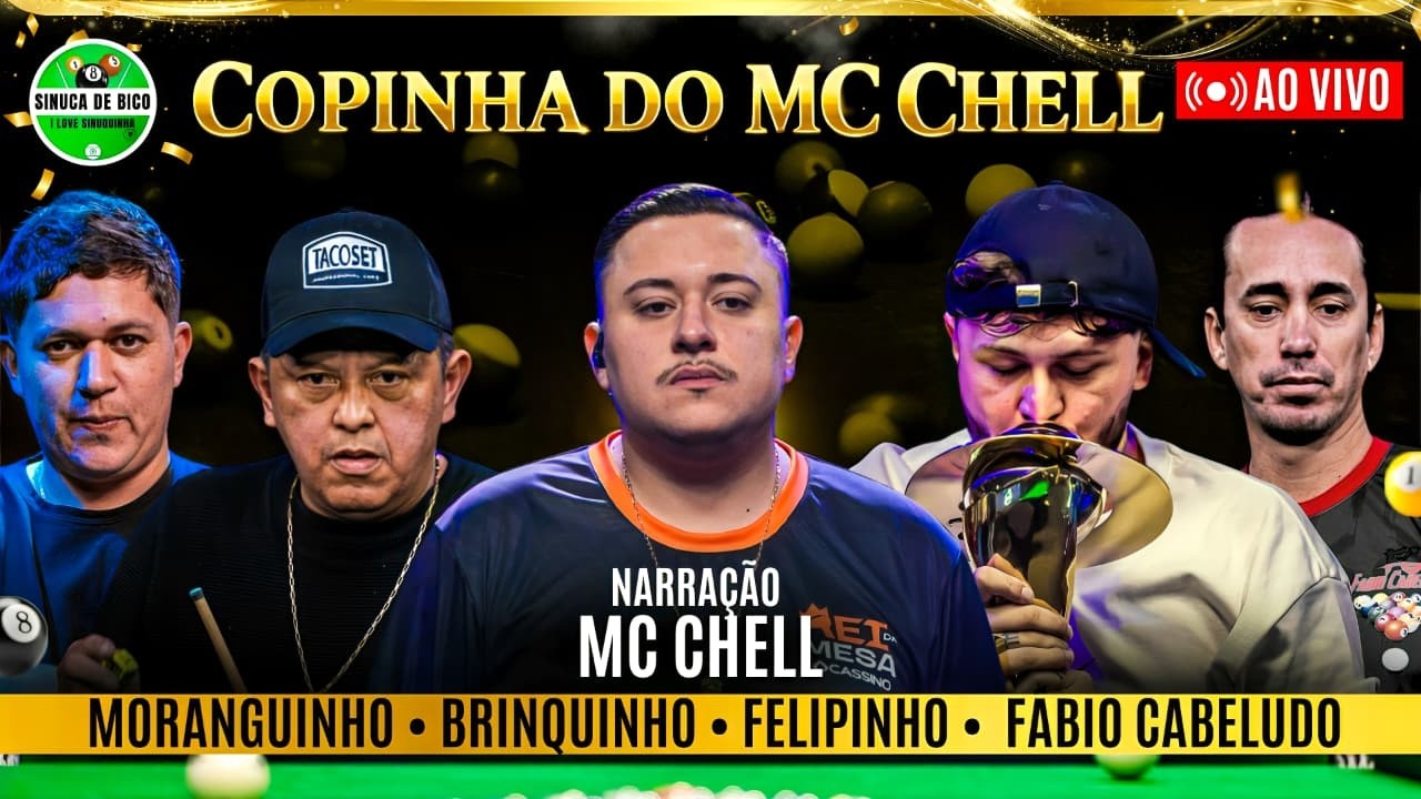 27/02 FELIPINHO, FABIO, MORANGO E BRINQUINHO - COPINHA DO CHELL 2 - SINUCA AO VIVO BAR 30HORAS #025