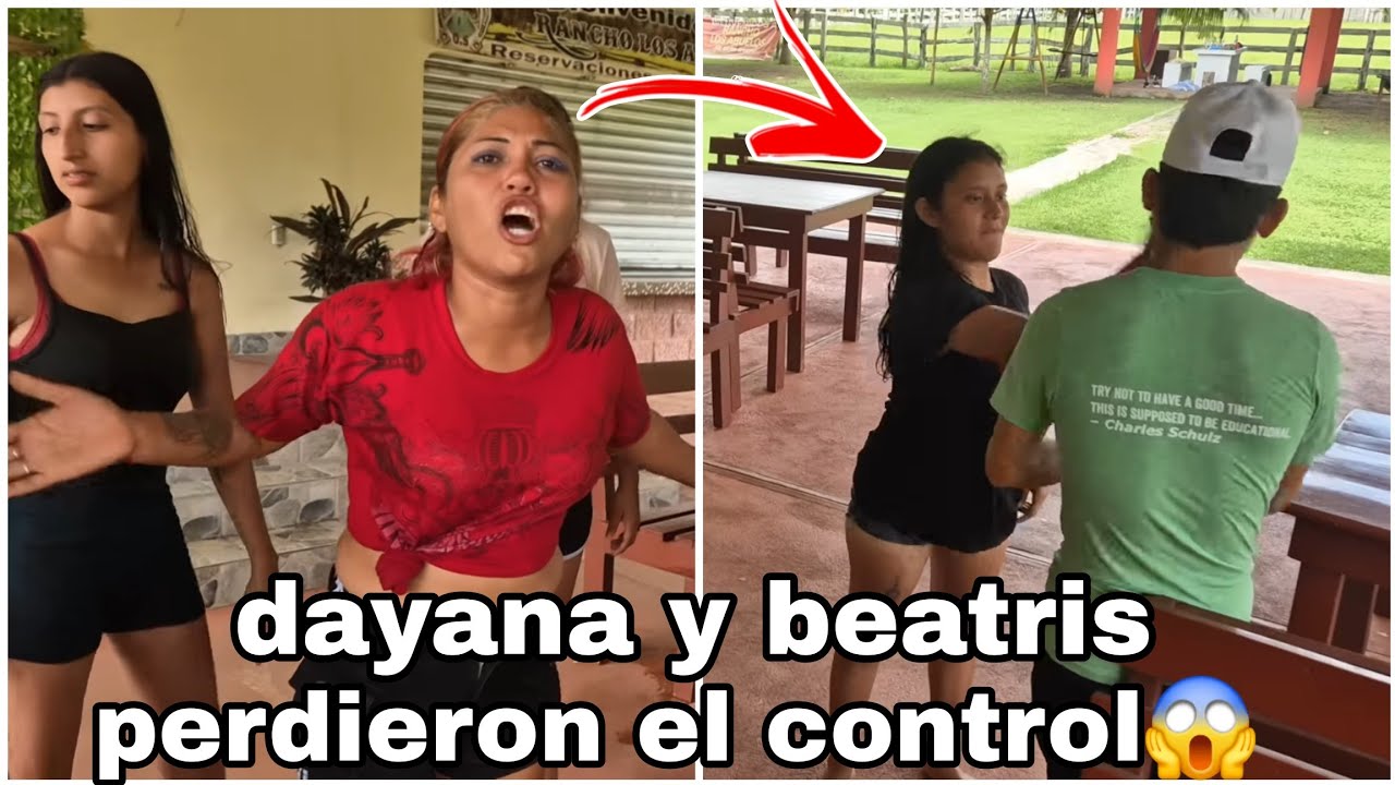 Urgente🚨esto no es show dayana le pego una c4chet4da fuerte a elias|se salio de control esto🤬
