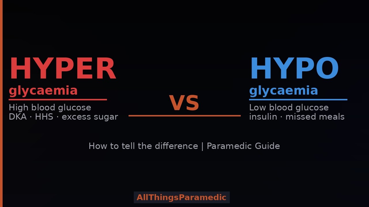 Hyperglycemia vs Hypoglycemia | Telling the Difference