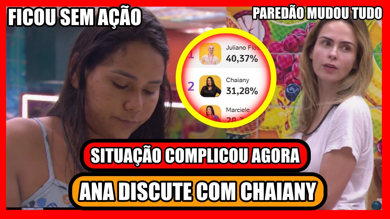 🔥CONFUS&Atilde;O; ANA PAULA CONFRONTA CHAY ; GABRIELA ENFRENTA MILENA E ANA PAULA; PAREDAO ENQUETE BBB26