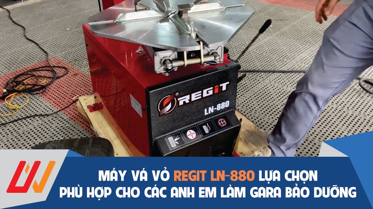 M&aacute;y v&aacute; vỏ Regit LN-880 lựa chọn ph&ugrave; hợp, vừa t&uacute;i tiền cho anh em l&agrave;m Gara