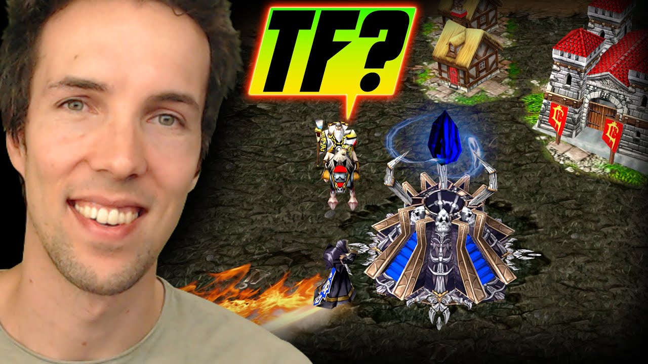 This viewer asked me to TOWERRUSH my Human opponent... that's going to be tough! - WC3