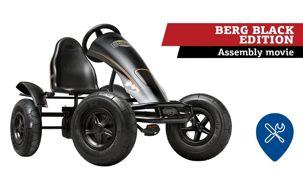 BERG Black Edition pedal-gokart | assembly