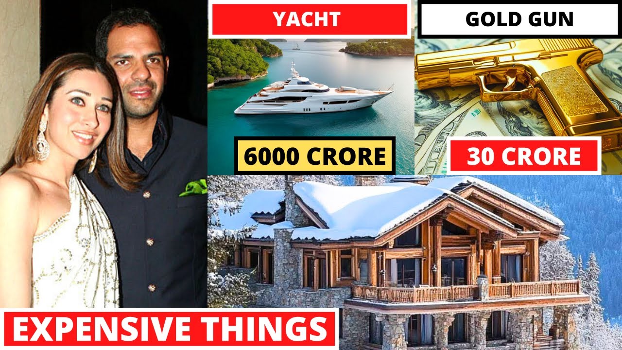 Top 10 Most Expensive Things Karishma Kapoor Ex Husband Sunjay Kapoor Owns - Networth 2025