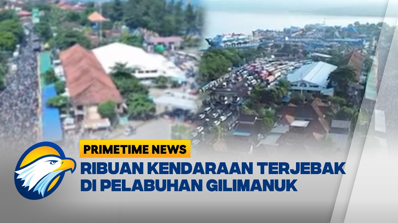 HOROR! RIBUAN KENDARAAN TERJEBAK KEMACETAN PANJANG H-3 NYEPI DI GILIMANUK - [Primetime News]