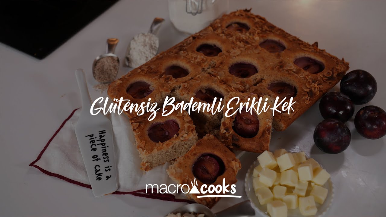 Glütensiz Bademli Erikli Kek Tarifi - Macrocooks