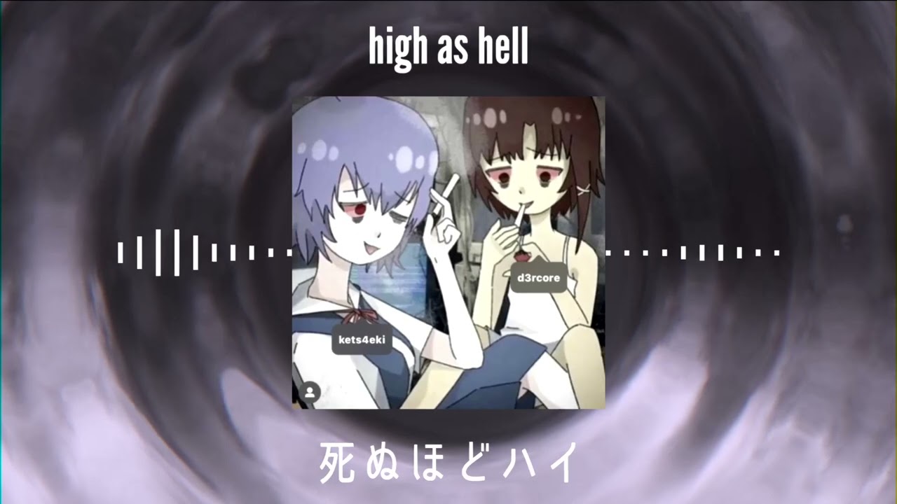 【和訳】kets4eki & d3r - high as fuck【lyrics】
