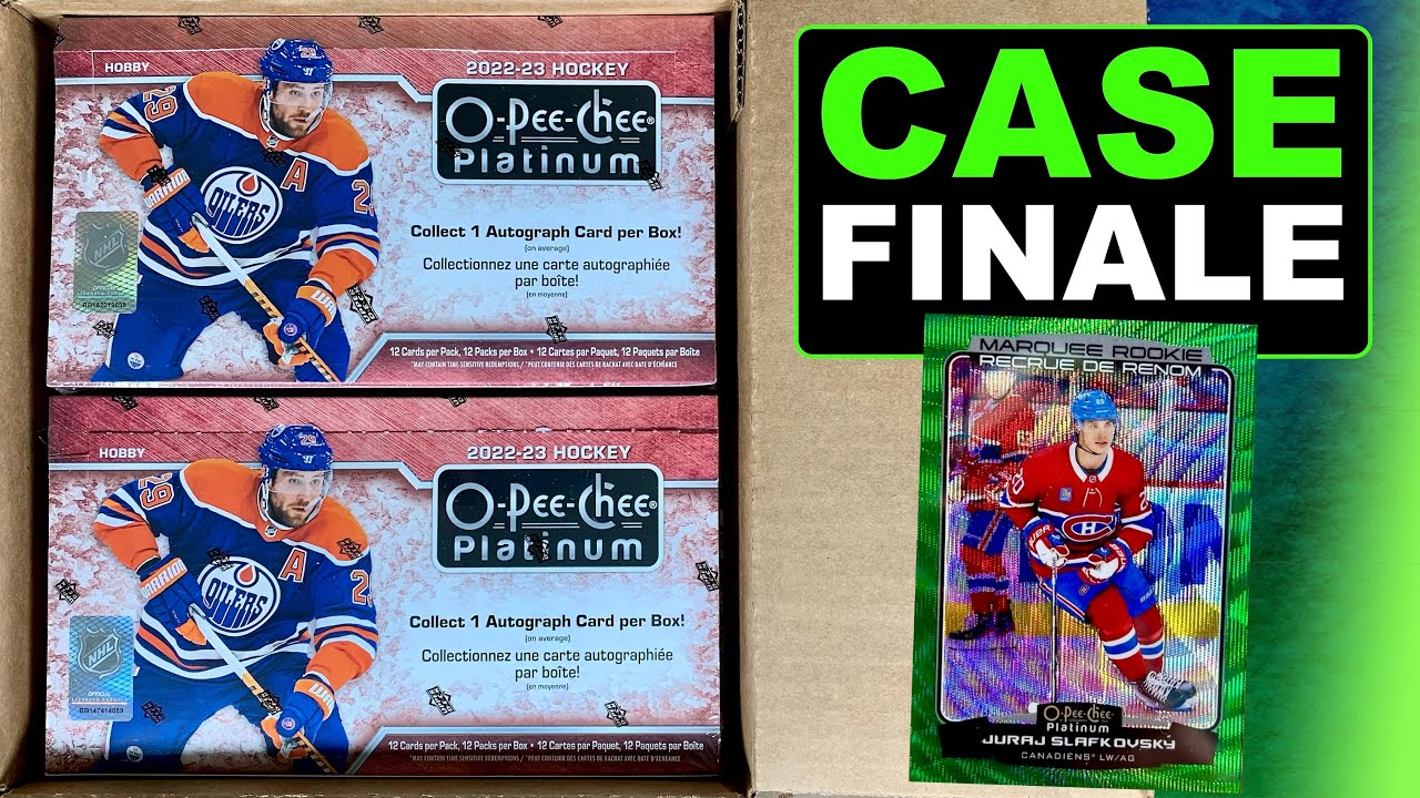 SEMI-DRAMATIC CASE FINALE! - 2022-23 O-Pee-Chee Platinum Hockey Hobby Case Part 3