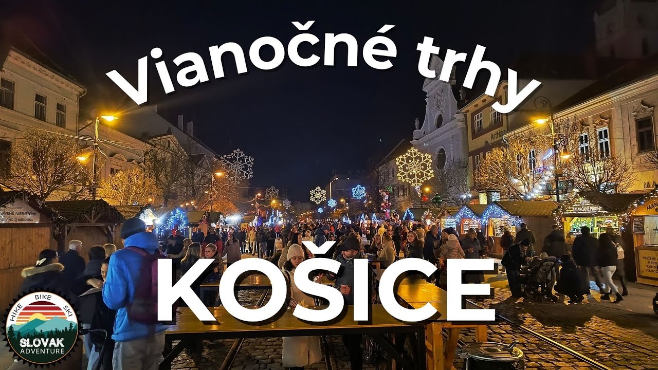 VIANOČNÉ TRHY KOŠICE 2025│Košické Rozprávkové Vianoce│Tip na výlet│Košice│Slovensko