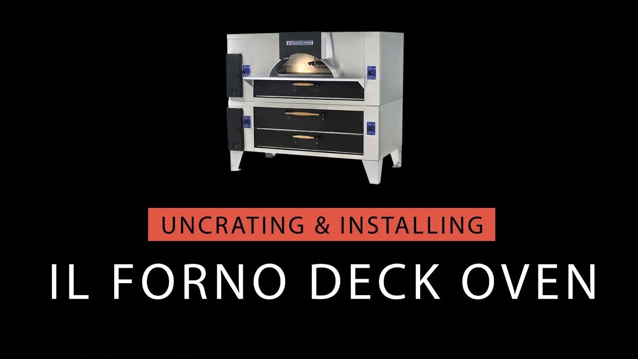 Il Forno Classico Pizza Oven Installation | Bakers Pride