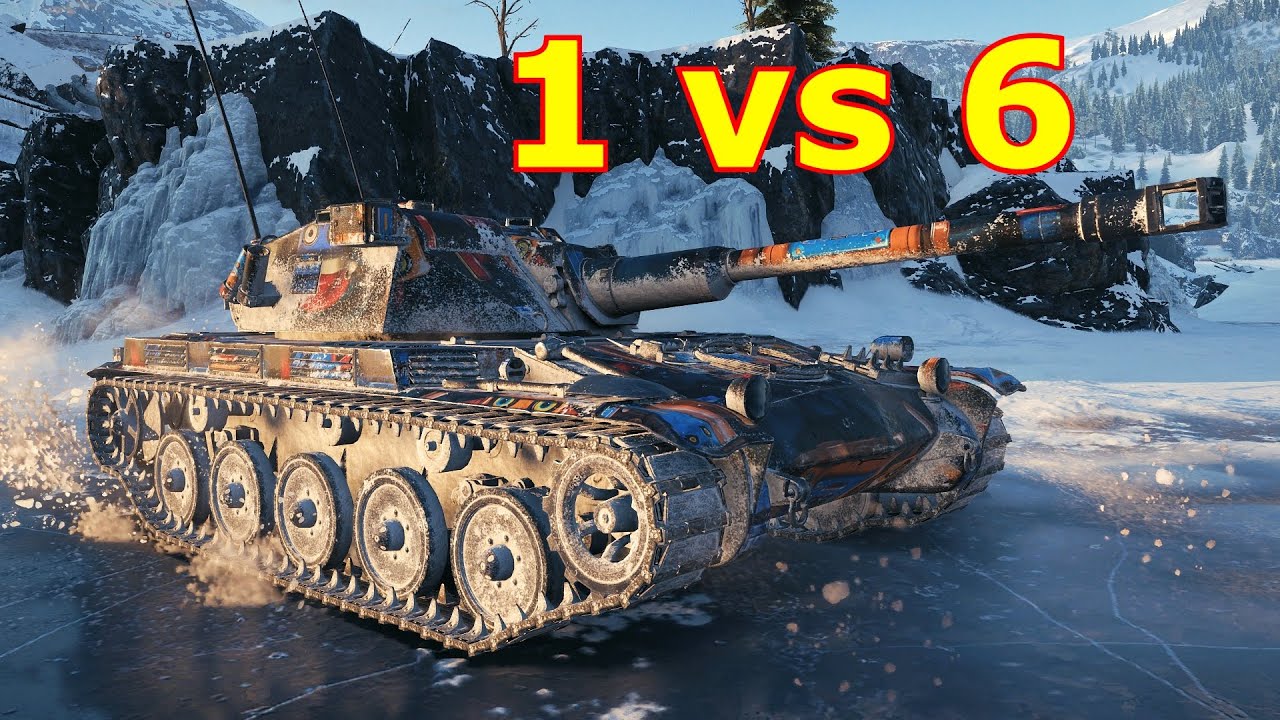 World of Tanks AMX ELC bis - 10 Kills | 1 vs 6.