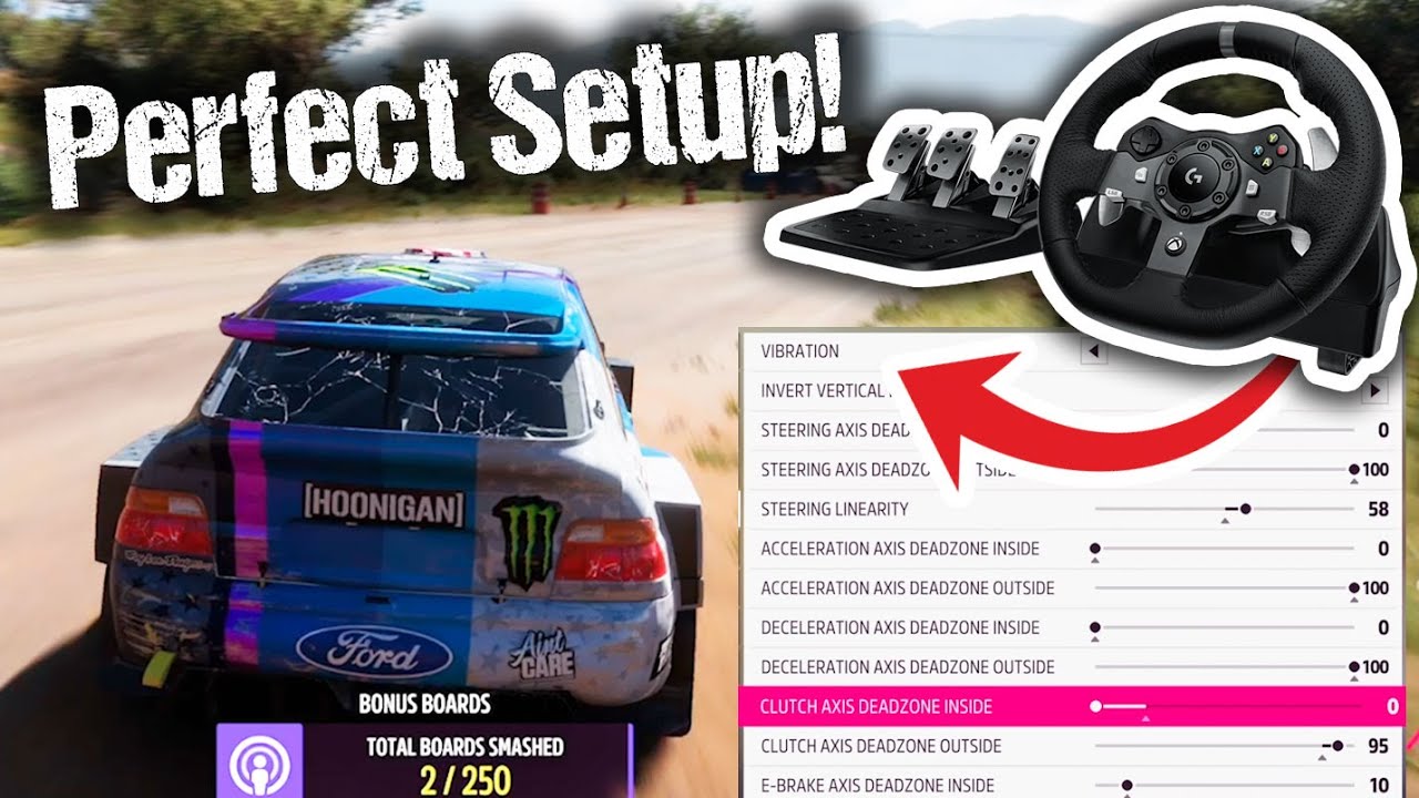 Лучшие настройки руля для Forza Horizon 5 (Logitech G29, G920, g27, g923 и другие!)