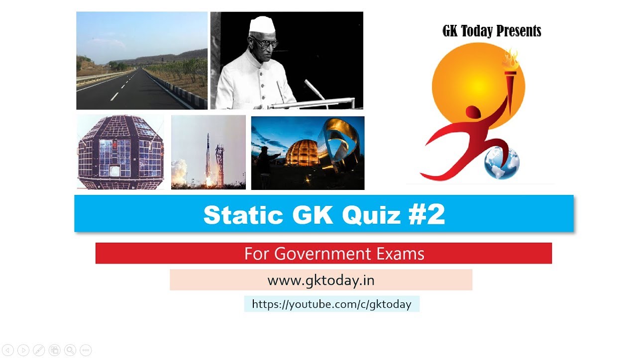GKToday's Static GK Quiz-2