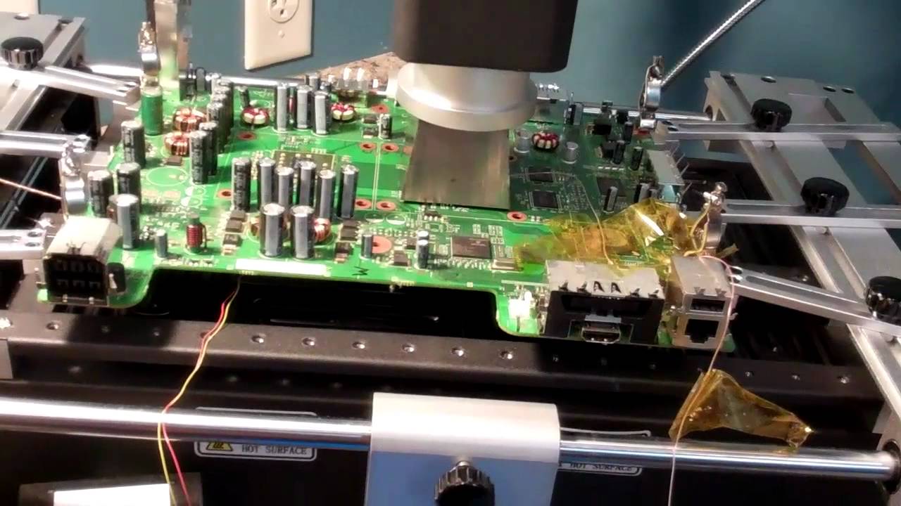 Reflow using the Honton HT-R490