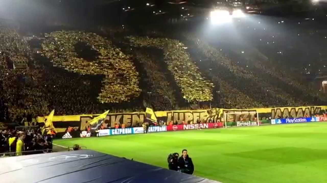 BVB vs. Juve - 18.03.2015 - BVB 97 Choreo - Endergebnis 0:3