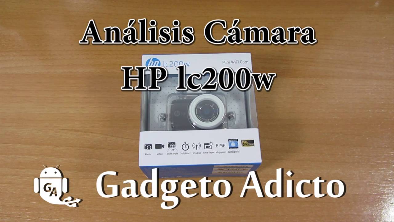 Análisis Camara deportiva HP LC200W (En Español)