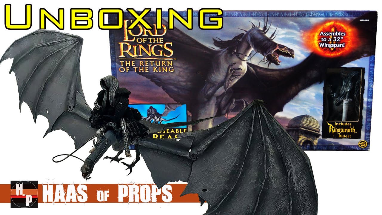 Unboxing a Huge LOTR Fell Beast Figure from ToyBiz | Unboxing Vintage Lord of the Rings Toy