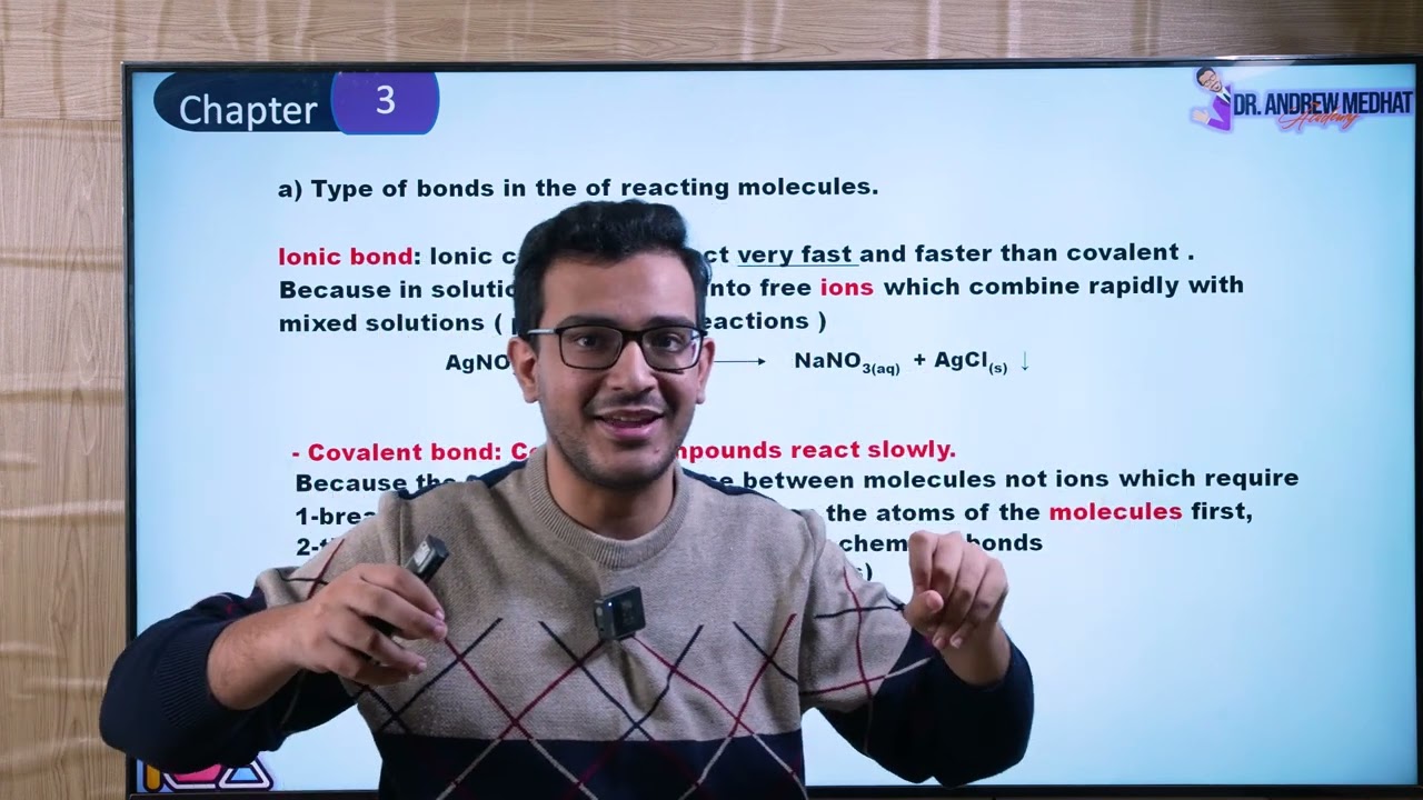 3rd secondary Chemistry || Lesson 1 - Chapter 3 (4) || Andrew Medhat