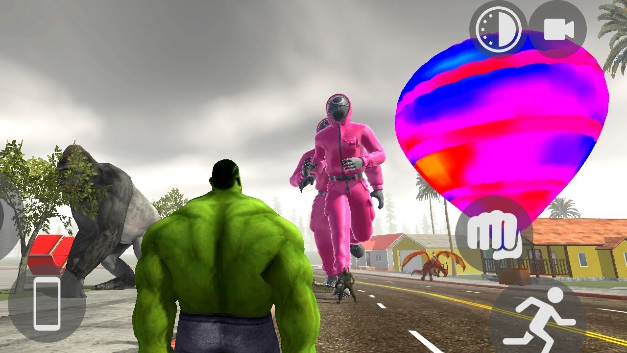 The Halk Vs Big Squid Soldier || Full Video || indian bike driving 3d game
