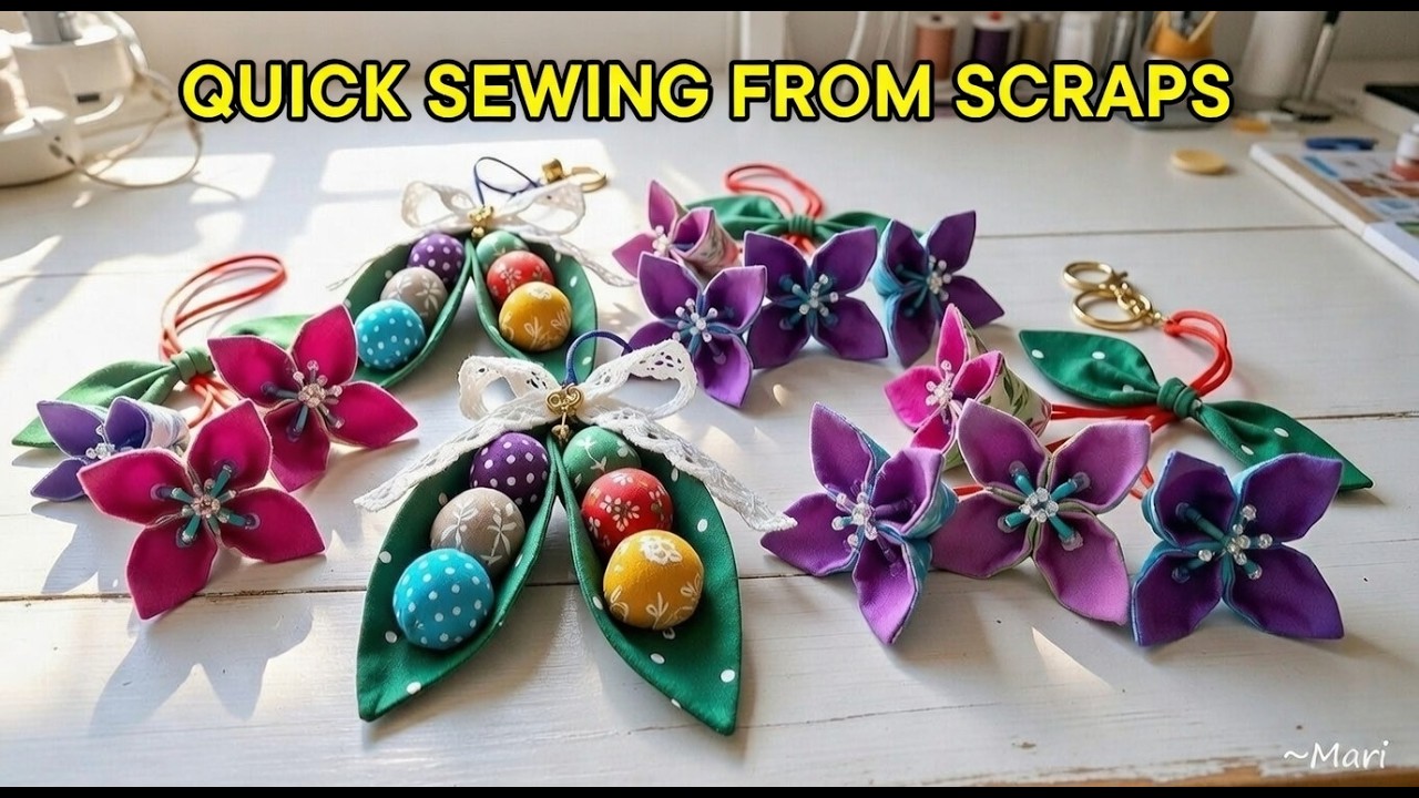 Don't Throw Tiny Scraps! 🛑 Turn Them Into luxury Gifts