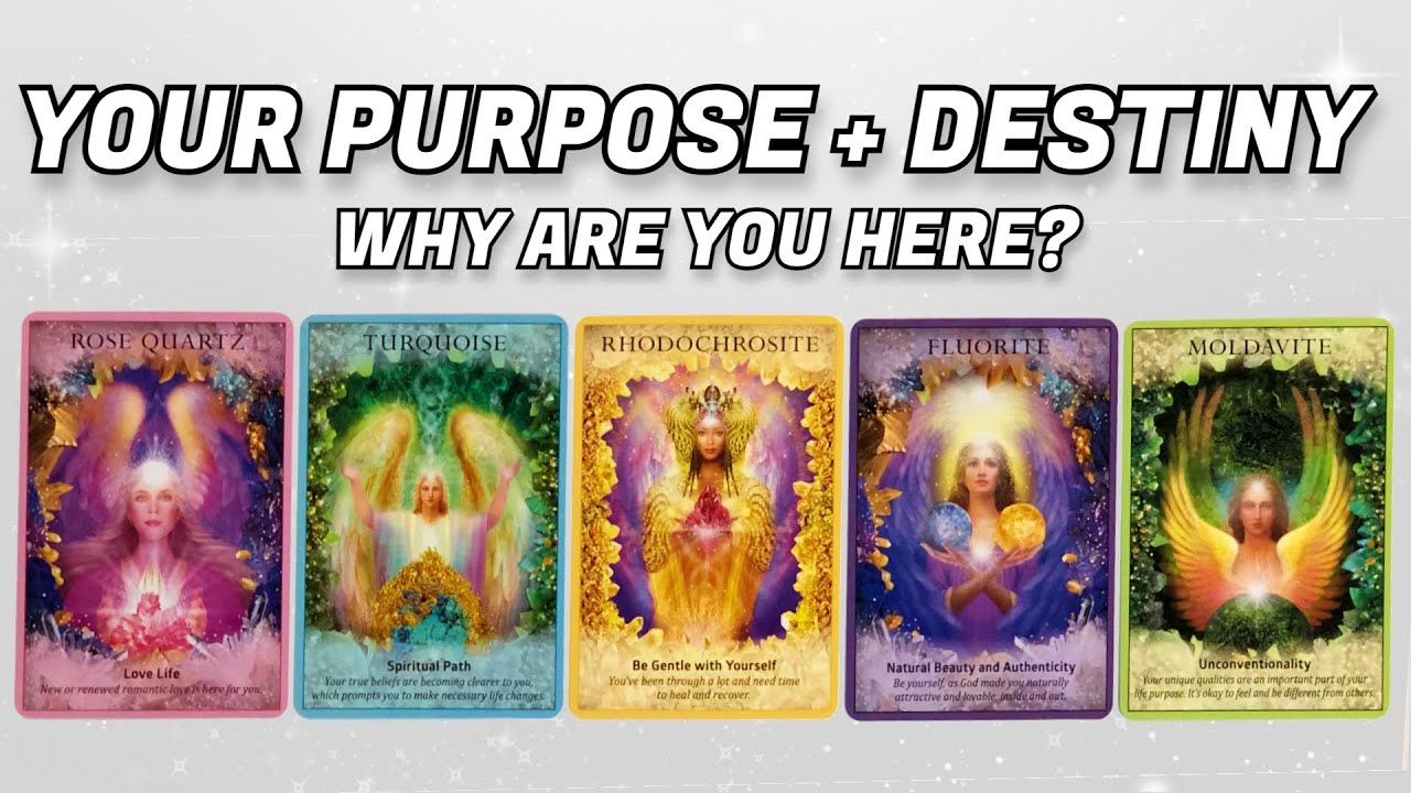 Your Life's PURPOSE & Destiny 🧬 (Pick a Card)✨ Why Are You Here?