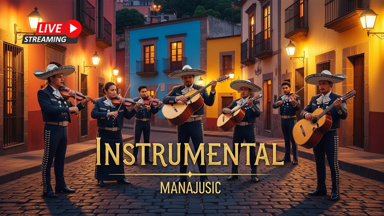 Romantic Mariachi Instrumental Live Stream | Mariachi Instrumental en Vivo para Noches Especiales