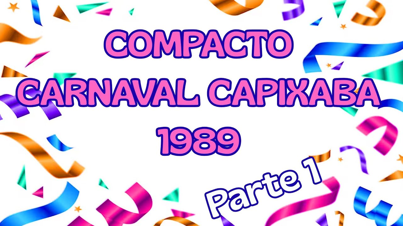 COMPACTO - DESFILE DAS ESCOLAS DE SAMBA DE VITÓRIA ES 1989 - PARTE 1 CARNAVAL CAPIXABA