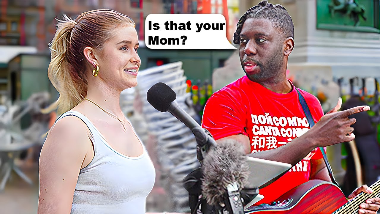 Proud Mom Watches Daughter’s First Time Singing on the Street