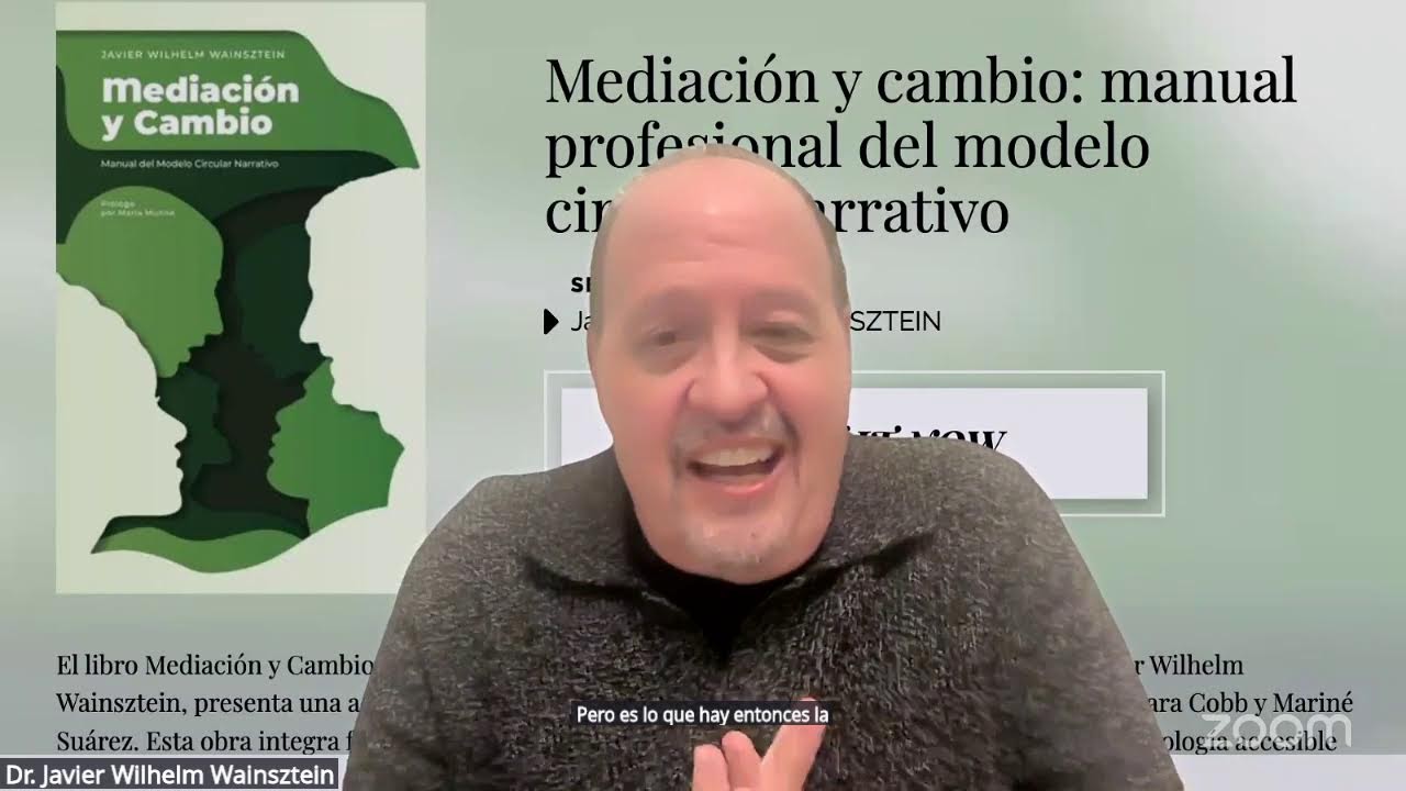 Presentación libro “Mediación y Cambio”- Javier Wilhelm