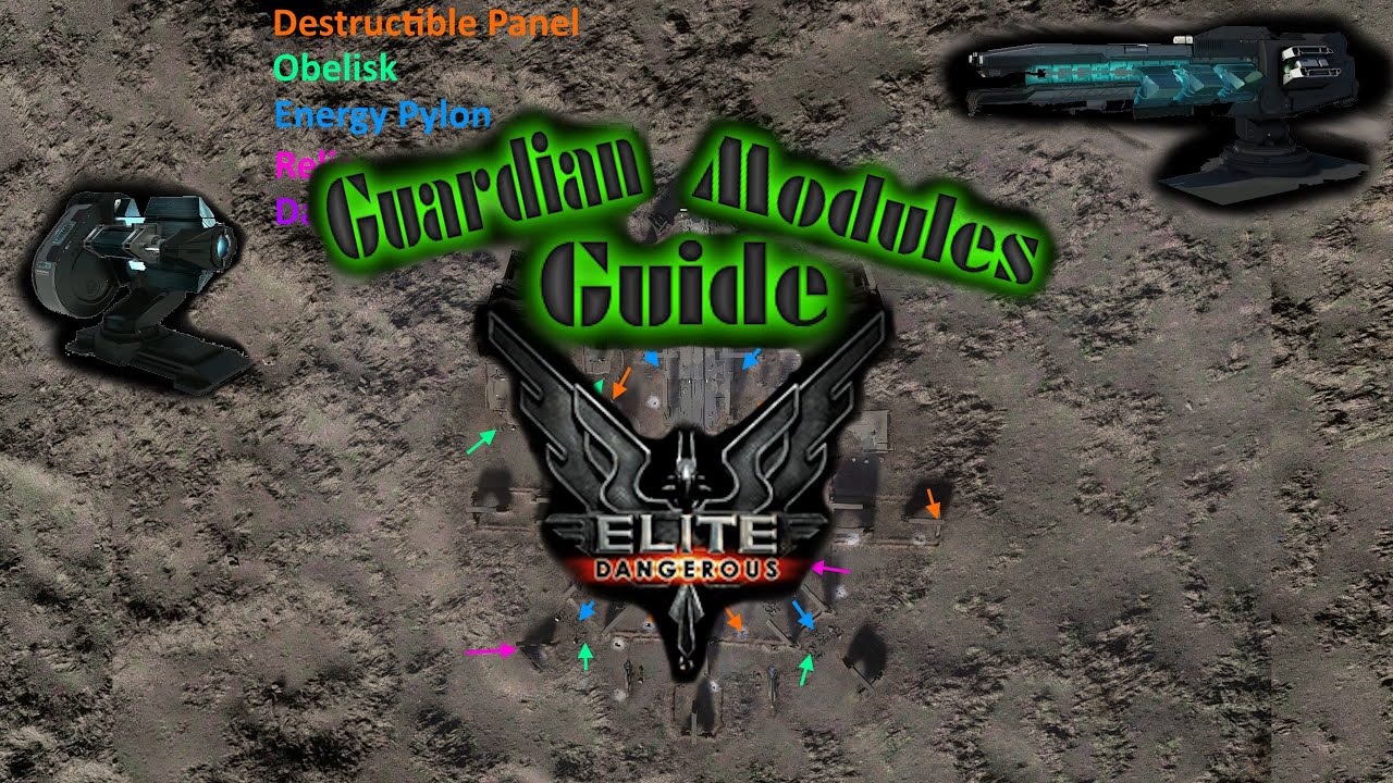 Elite Dangerous How to unlock Guardian Modules Detailed Guide 2023