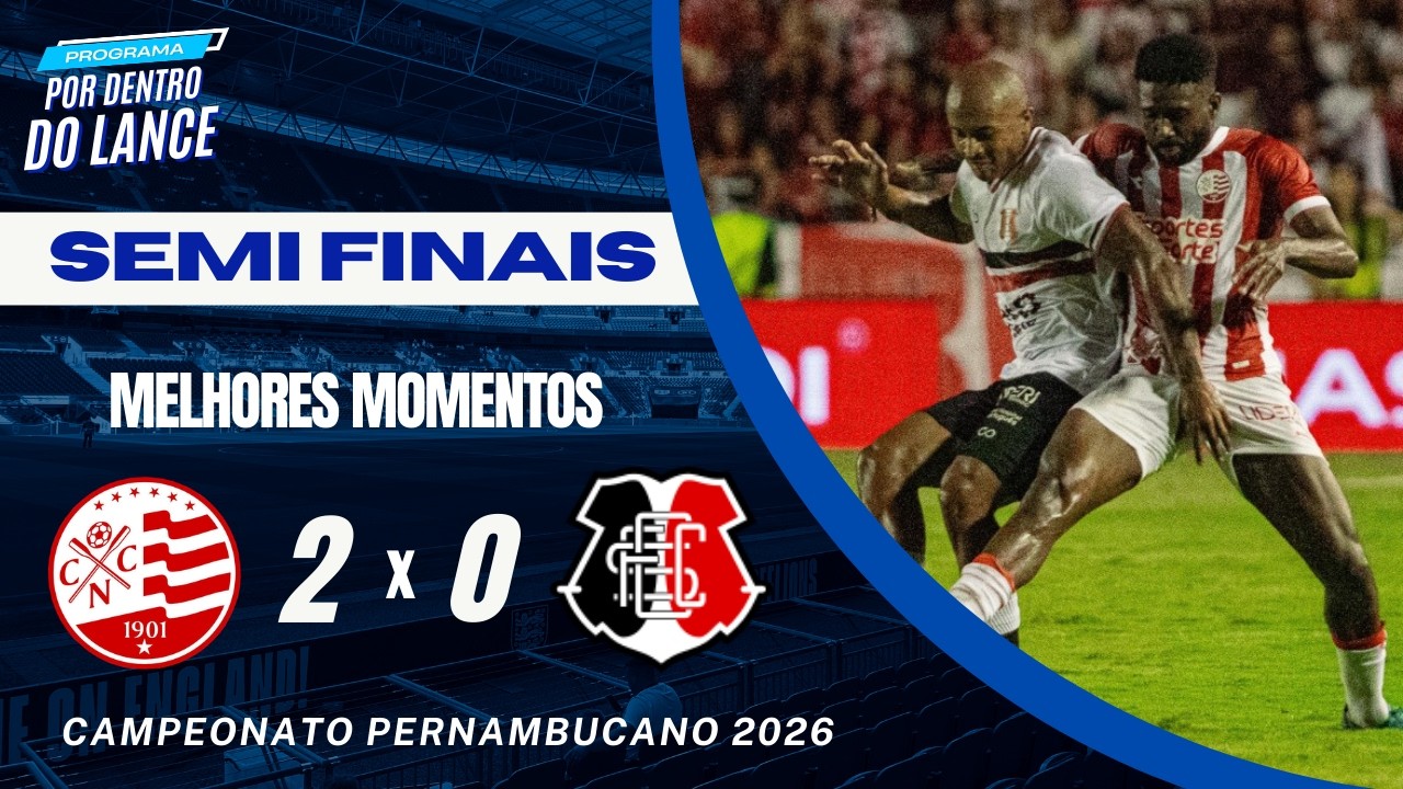 NÁUTICO 2 X 0 SANTA CRUZ