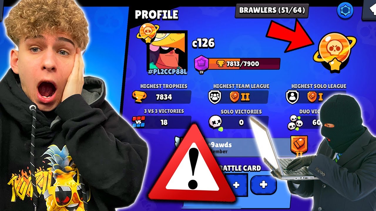 BARDZO WAŻNE⚠️UWAŻAJ NA TEGO GRACZA BRAWL STARS...😱