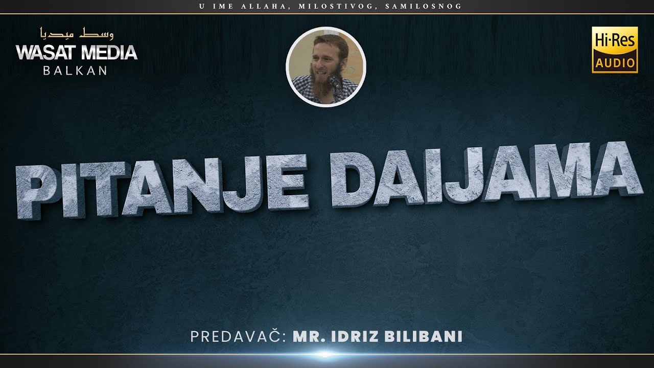 Pitanje daijama ⚡ Idriz Bilibani ⚡ Hi-Res Audio 🟢